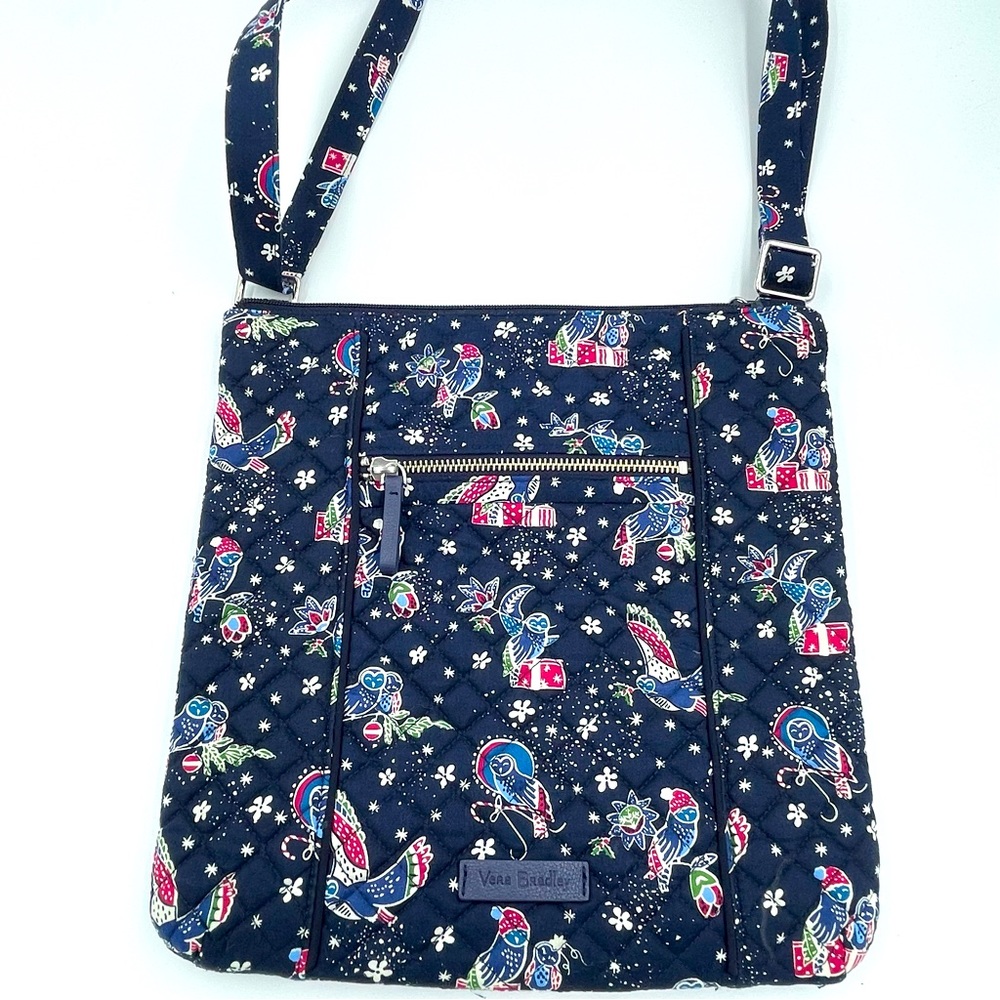 Vera Bradley Hipster Holiday Owls NWOT